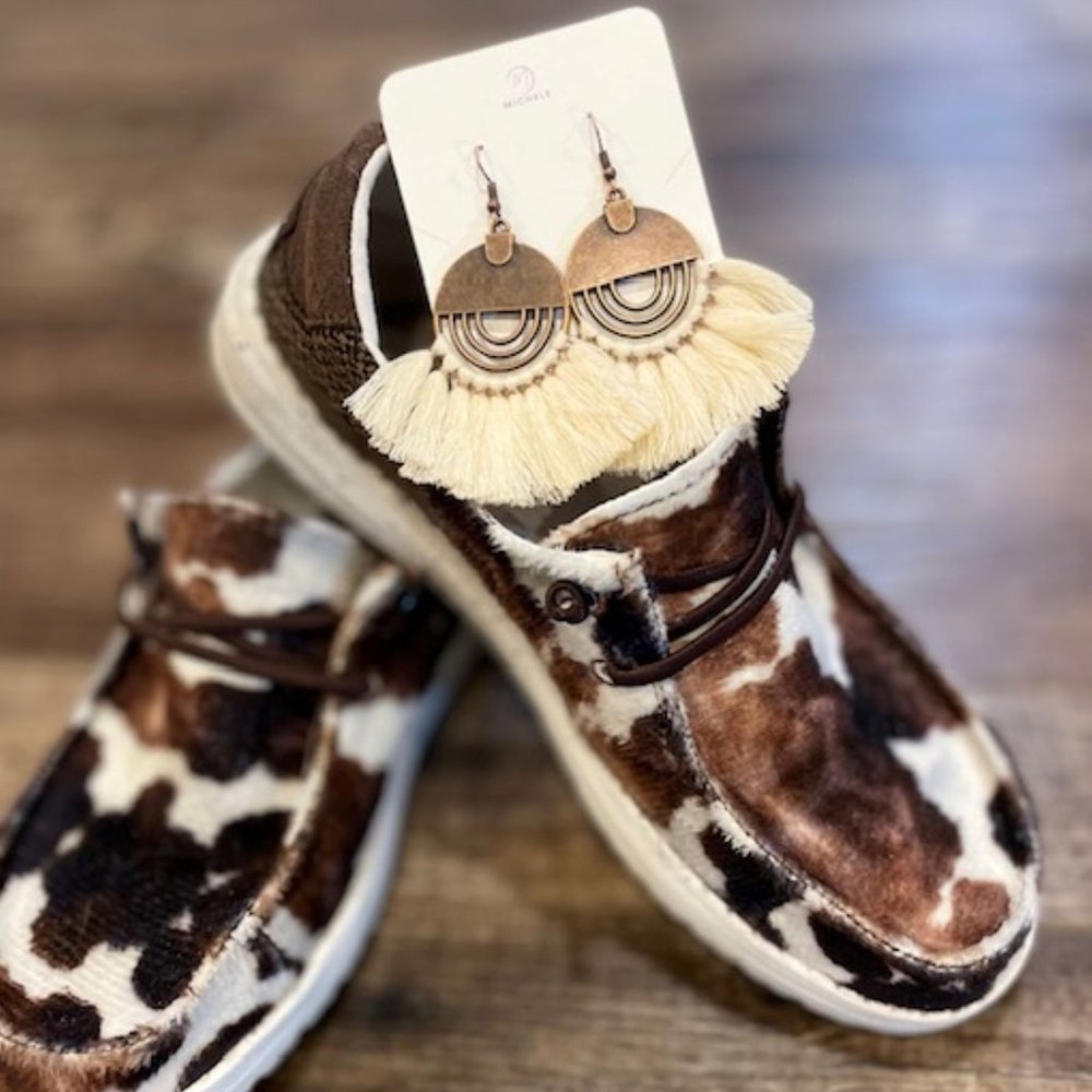 Boho Vintage Fringe Earrings